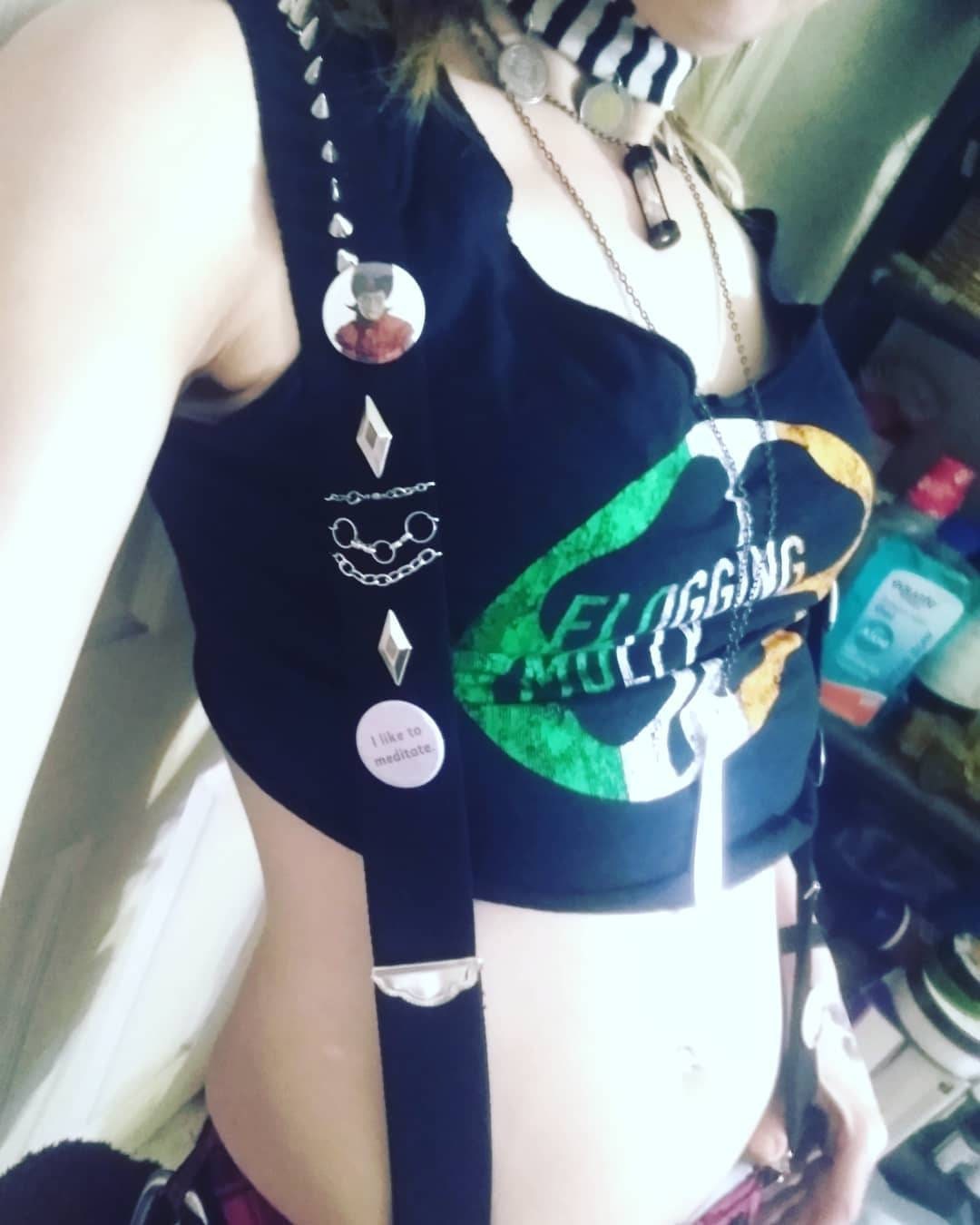 Punk Battle Suspenders. Etsy