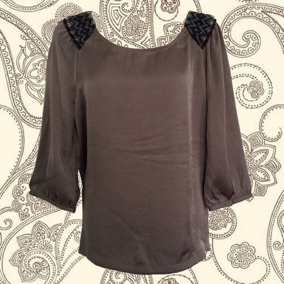 90's Maison Scotch Grey With Shoulders - Etsy