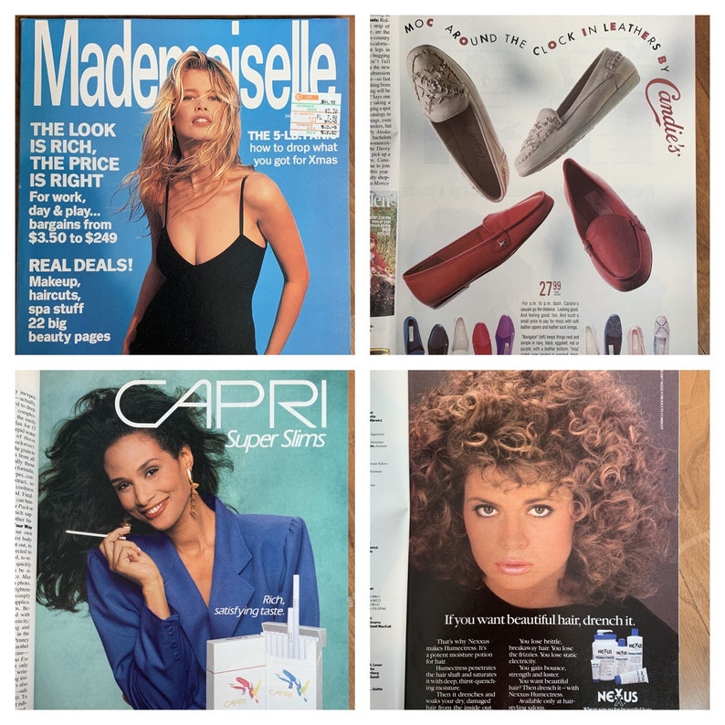 1988-1991 People / Mademoiselle / Sassy / YM Magazine John ...