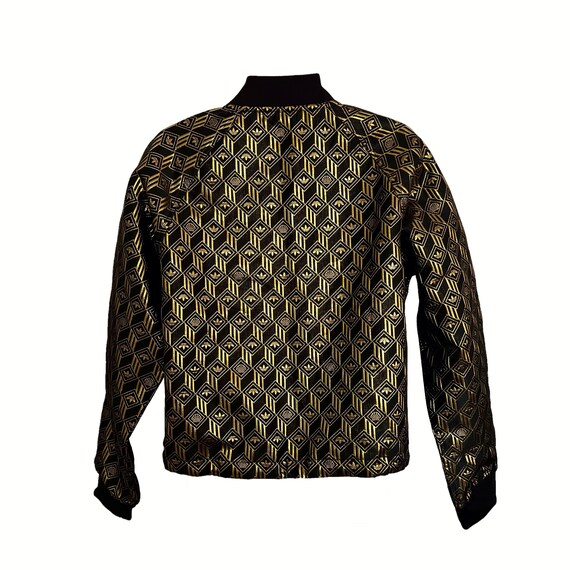 Adidas 50th Anniversary Black & Gold Track Jacket • T… Gem