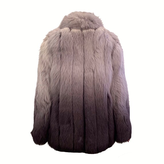 Vintage 80's Ombre Fox Fur Jacket • Tarlow Furs L… - image 3