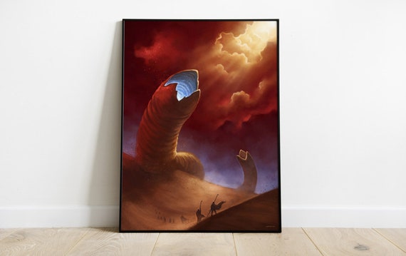 Dune Poster Shai-hulud Arrakis Sandworm, Scifi Art Print, Wall Art, Art  Poster. 8x10 / 12x24 / 18x24 Inches. -  Canada
