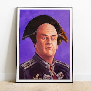 Babylon 5 - Londo Mollari portrait - Giclee Art print, Wall Art - 8x10 / 12x16 / 24x36 inches.