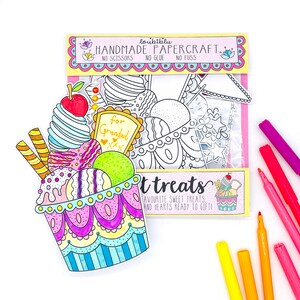 Cupcake Handwerk Kit