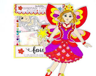 Fairy craft, kids craft, Enchanted Fairy