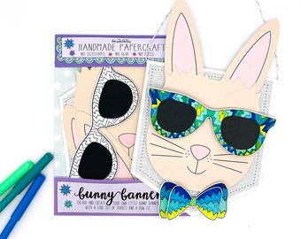 Craft Kit: DIY Easter Cool Bunny Banner