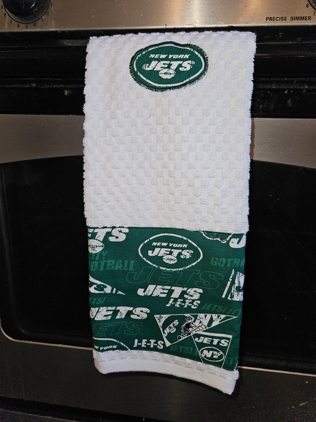 New York Jets Bar/kitchen Towel Etsy