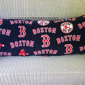 Boston Red Sox Fleece Body Pillow Cover