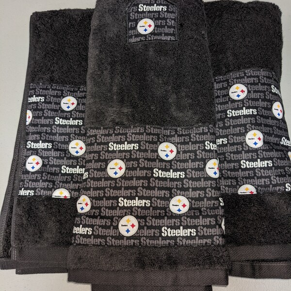 Pittsburgh Steelers Bathroom Set Etsy