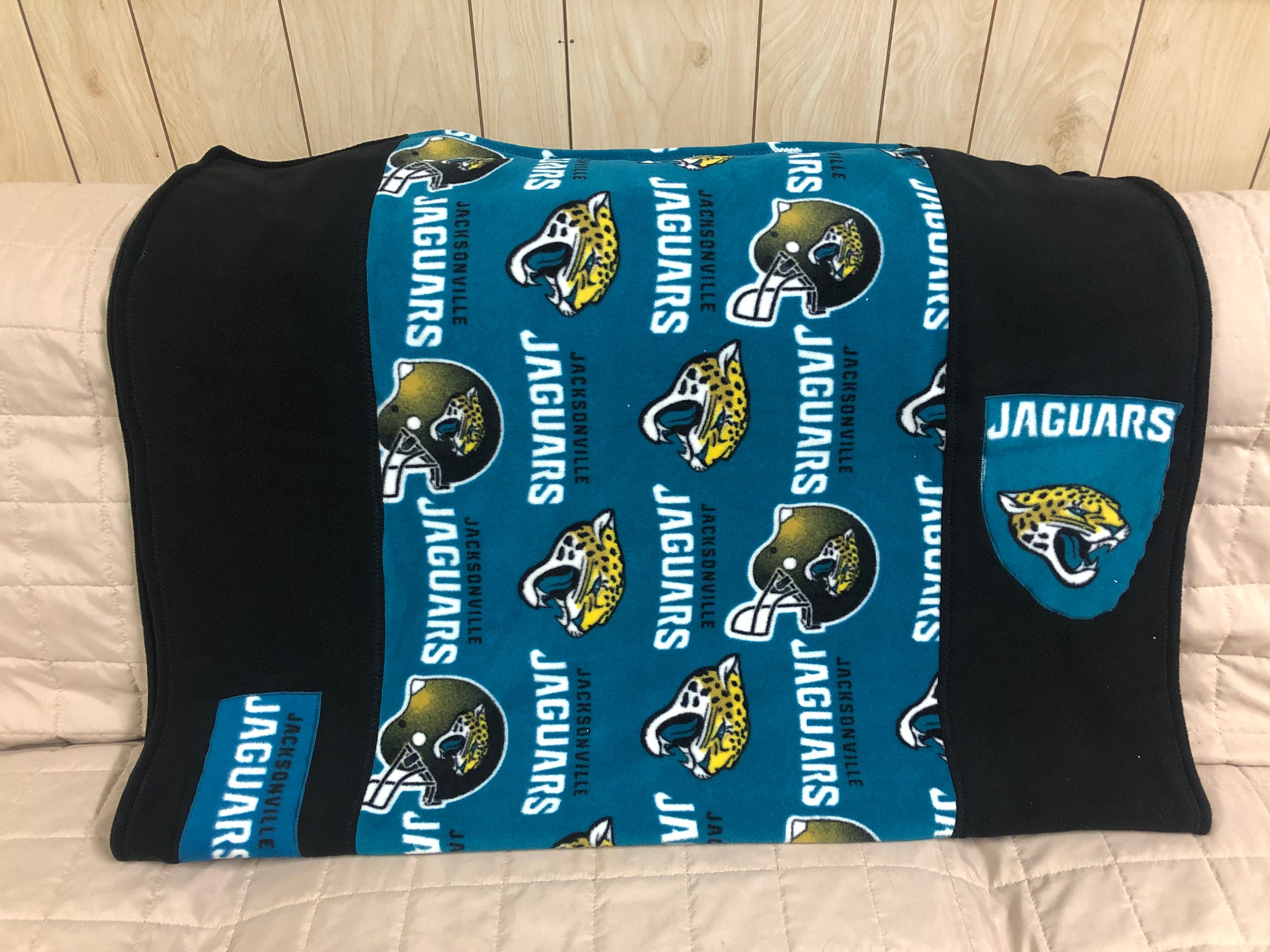 Jacksonville Jaguar's Fleece Lap/Stadium Blanket Etsy