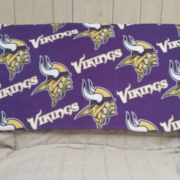 Minnesota Vikings Fleece Body Pillow Cover