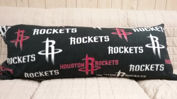 Houston Rockets Fleece Body Pillow Houston Rockets Fleece Body Pillow