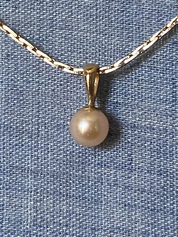 Vintage Pearl Necklace - Gem