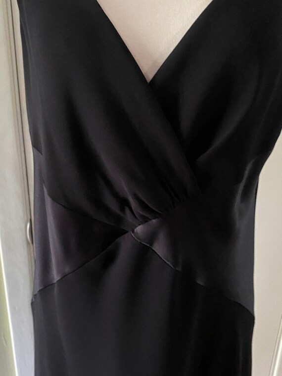 Black Sleeveless Evening Dress - image 6