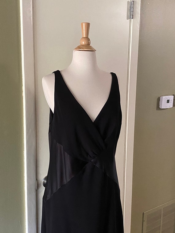 Black Sleeveless Evening Dress - image 1