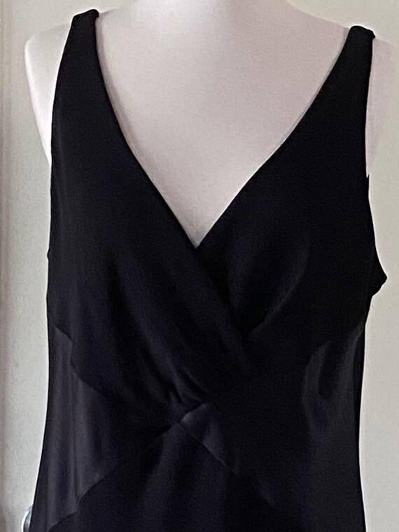 Black Sleeveless Evening Dress - image 4