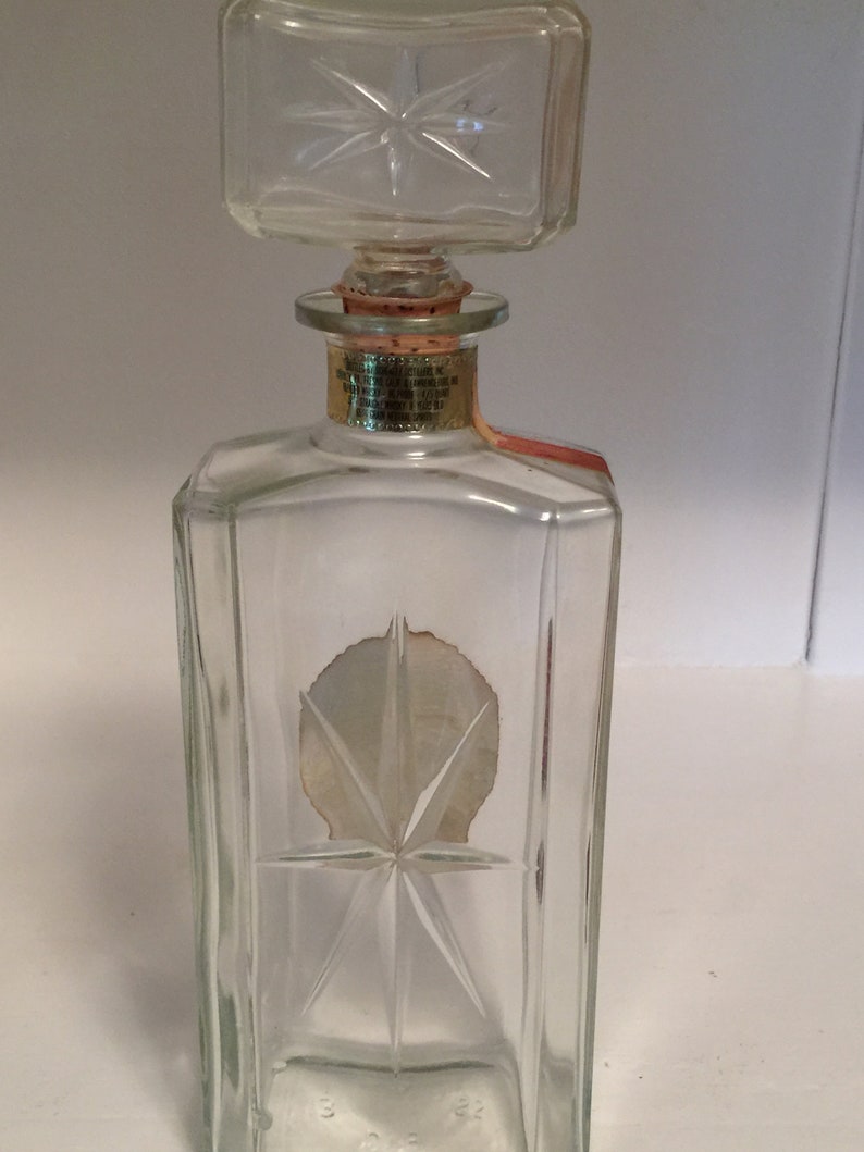 Vintage schenley Decanter Etsy