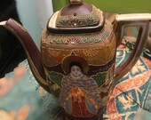 Satsuma Moriagi Japanese Tea Pot