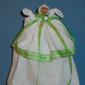Handkerchief Doll Handmade Hanki Doll Church Doll 1800 Doll Hackney Creations
