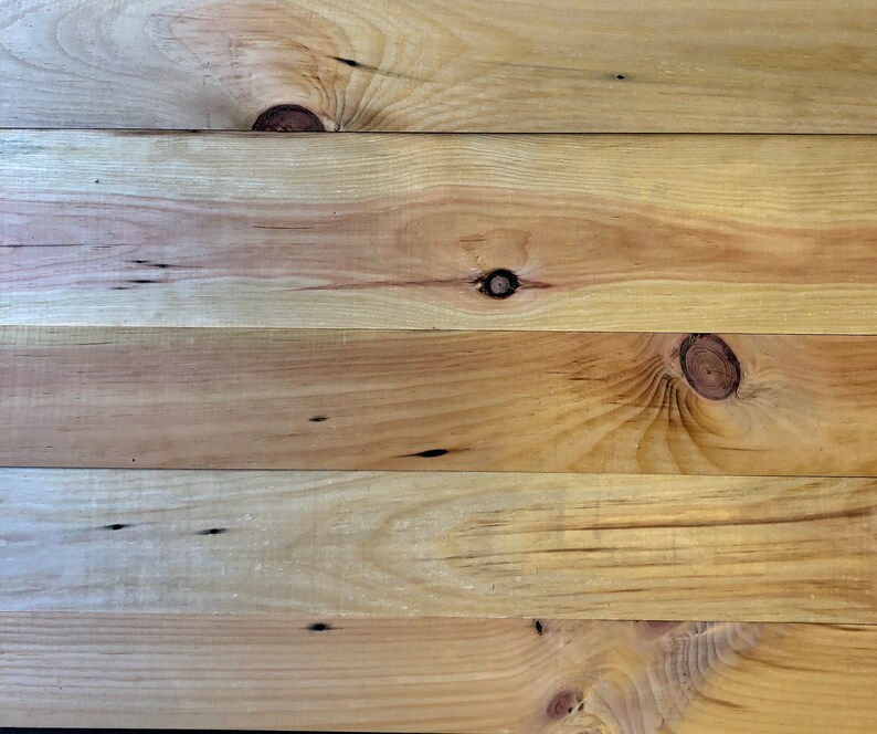 Ultra Thin Reclaimed Pine Planks/ Natural Face Etsy
