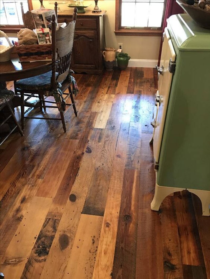 Antique Pine Flooring Etsy