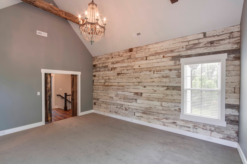 Sale Ultra Thin White Washed Barn Siding Etsy