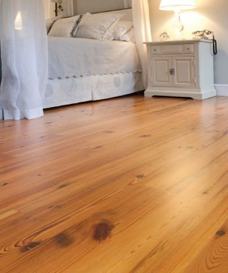 Reclaimed Heart Pine Flooring Etsy