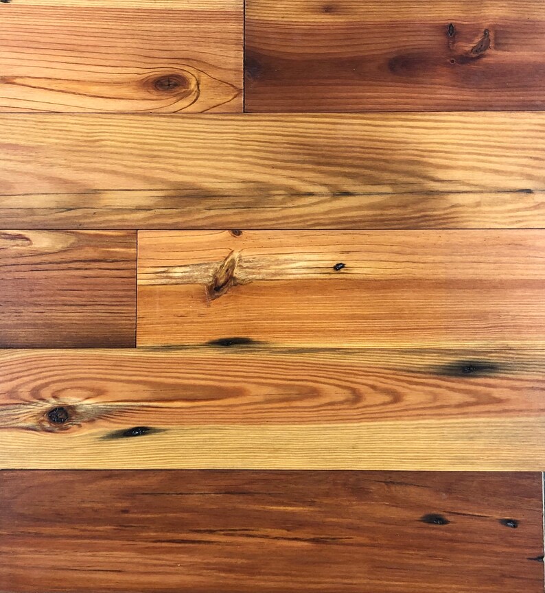 Pre Finished Reclaimed Pine Flooring Etsy