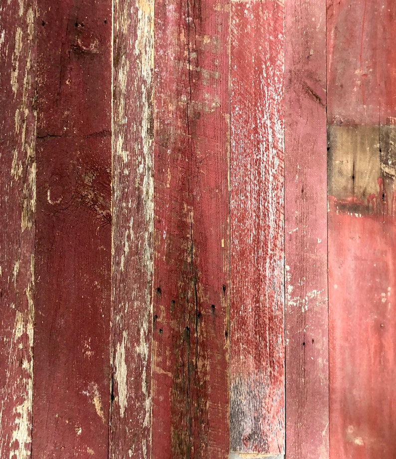 Sale Faded Red Barn Wood Siding Etsy