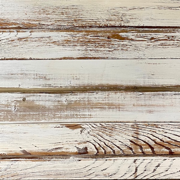 Limited supply! Ultra Thin White Rustic Bead Board Barn siding