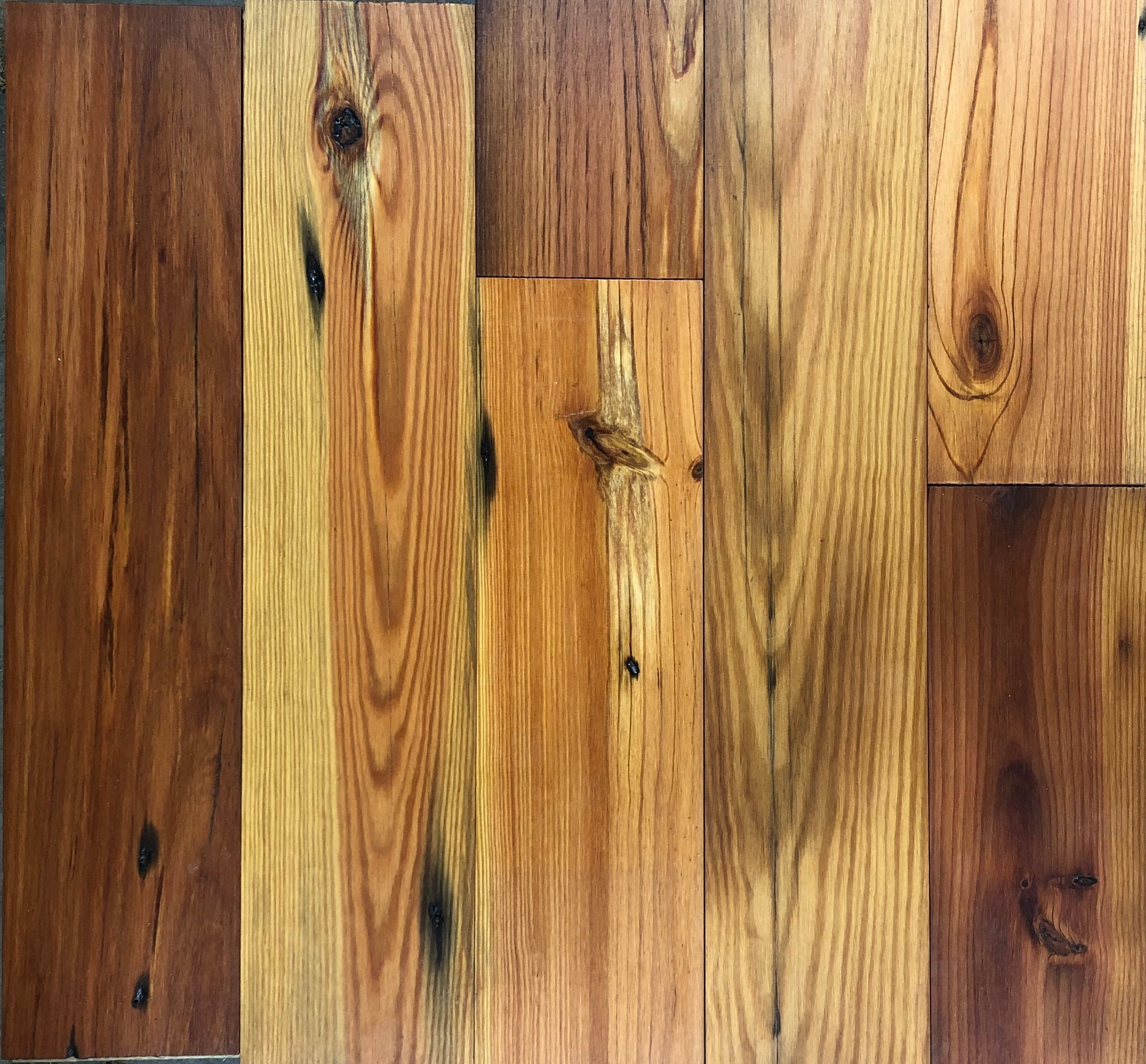 Pre Finished Reclaimed Pine Flooring Etsy