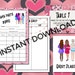 Pajama Party Printable Bunco Set - Etsy