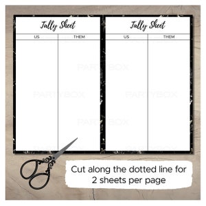 Printable Bunco Set - Etsy