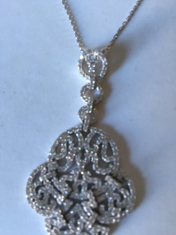 Cubic Zirconia  pendant