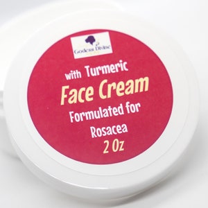 Turmeric face cream - Face Cream - Cream for Face, Face Moisturizer - Moisturizer for Face - Natural Skin Product - Natural Face Cream