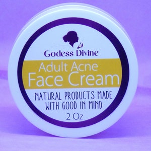 Adult Acne -Face Cream