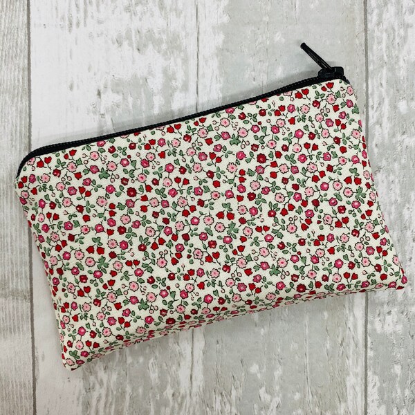 Liberty Print Mini Pouch. Soap Bar Pouch. Face mask Pouch. Soap Travel Bag. Liberty Suffolk Fields. Dog Treat Pouch.