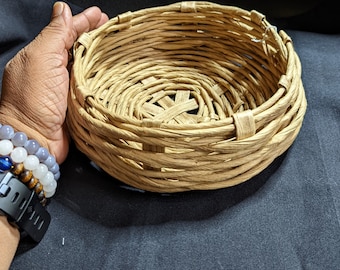 Basket A made with recycled Materials