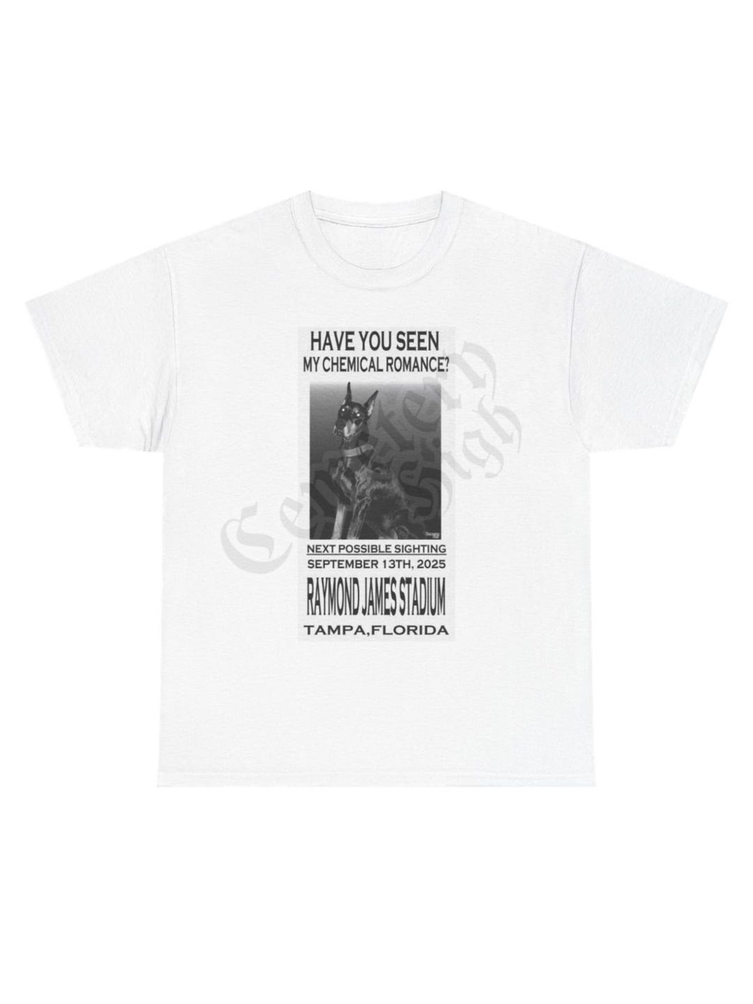 My Chemical Romance 'good Boy' Dog T-shirt - Long Live the Black