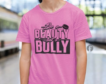 Hockey Svg, Hockey Pink Shirt,  Be Kind, Ice Hockey, Hockey Lover Gift, Pink Shirt Day