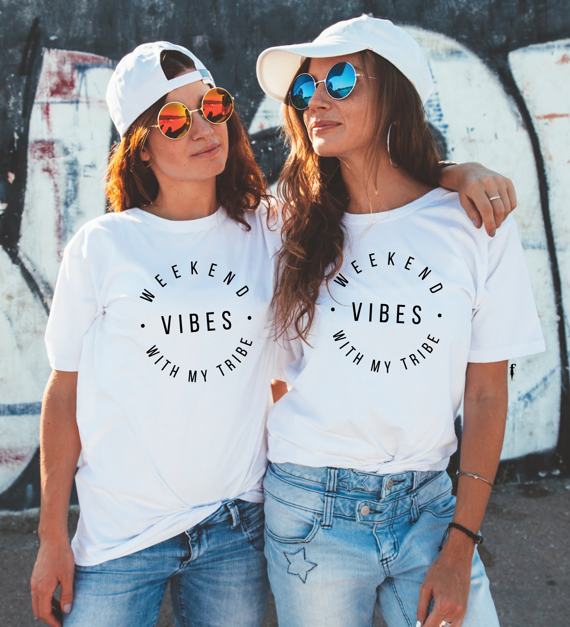 Weekend Vibes With My Tribe PNG SVG DFX Cut File