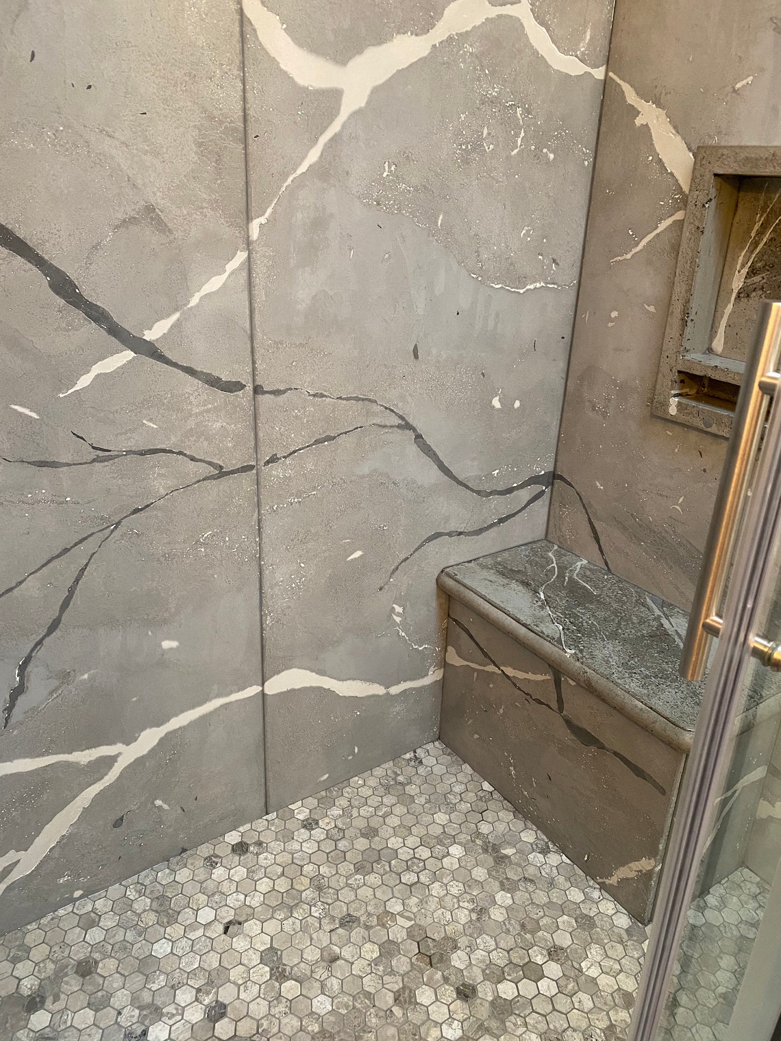 1/2 Concrete Shower Panels Free Shipping Continental U.S. Etsy