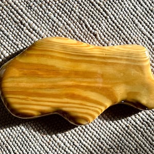 Spilled Wood Ottoman Tray