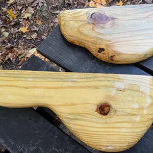 Étagères flottantes personnalisées Organic-Line (la couleur et la forme varient)