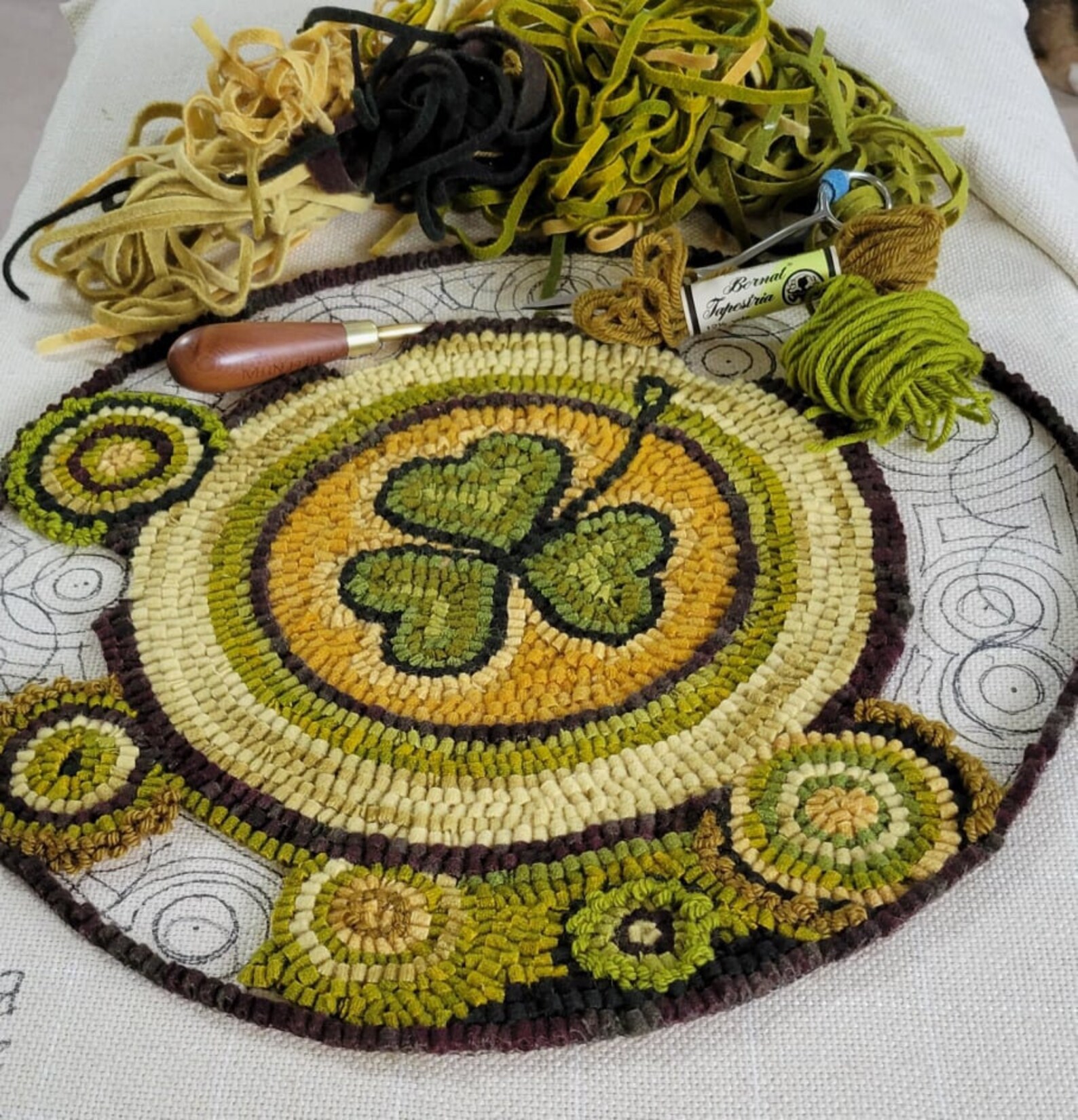 Lucky to Be Irish Rug Hooking Pattern Etsy
