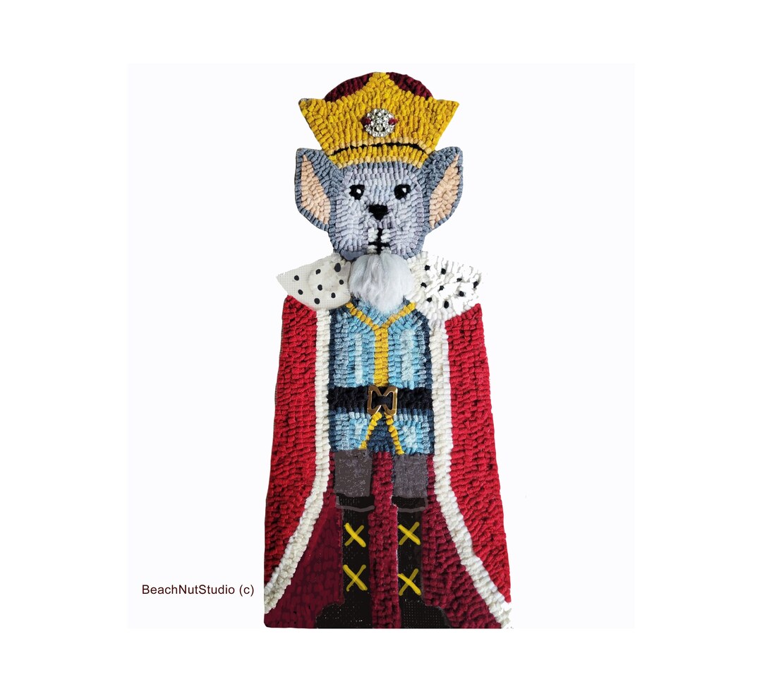 Mouse King Rug Hooking Pattern - Etsy