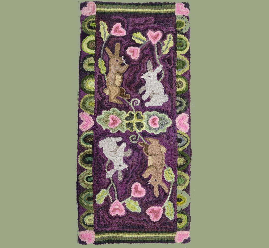 Some Bunny to Love Rug Hooking Pattern - Etsy