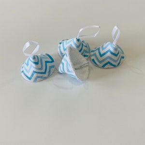 Blue and White Chevron Pee Pee Teepee/ Pee Pee Covers