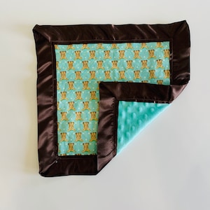 Cowboy Boots Security Blanket/Lovey