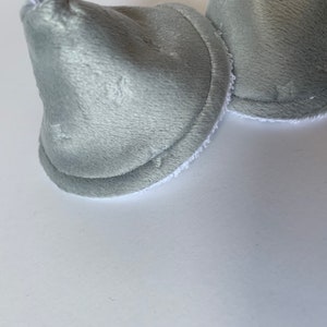 Gray Minky Star Pee Pee Teepee/ Stars Pee Pee Cover